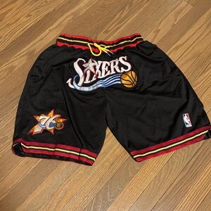 Philadelphia 76ers Just Don shorts